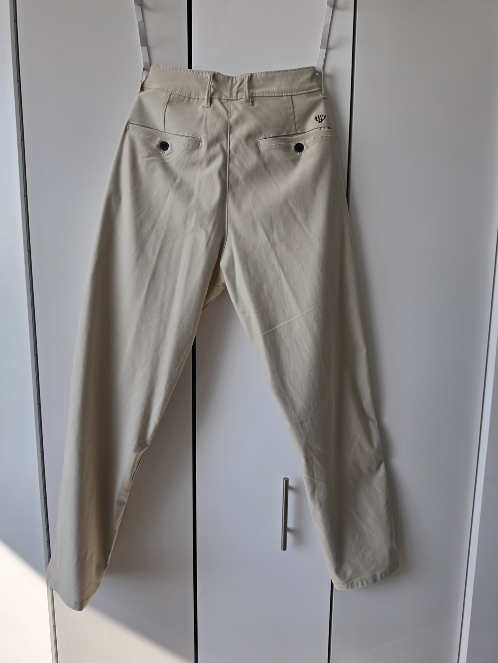 Men's Light Beige Chino Pants - Classic Tailored Fit